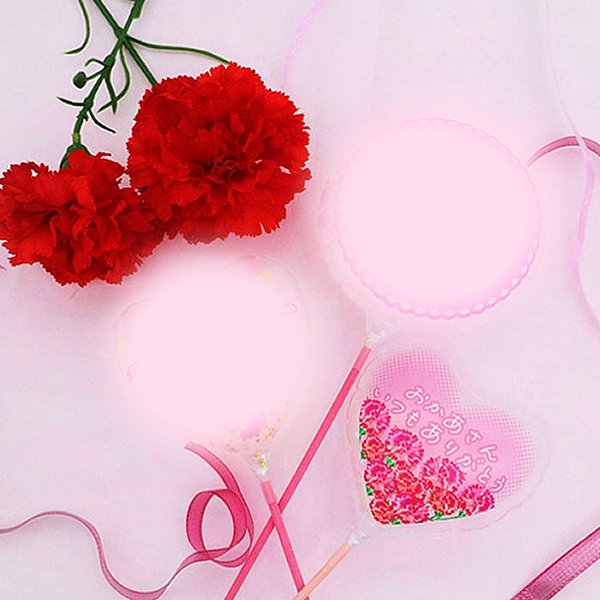 画像3: スティック風船　母の日　ハート　10本セット (3)