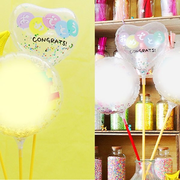 画像3: スティック風船　お祝い　カラフル　10本セット (3)