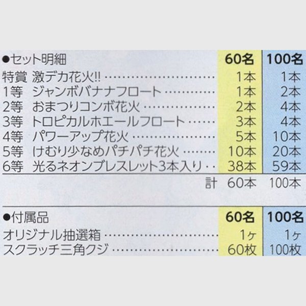 画像3: ビーチグッズ＆花火抽選会　100人用 (3)