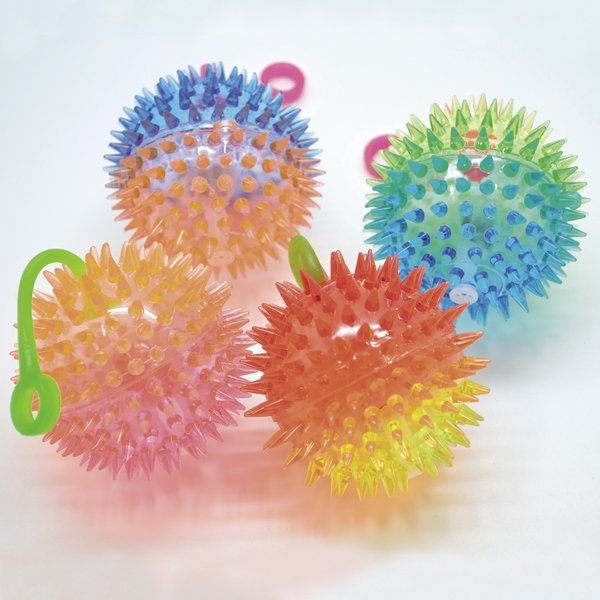 画像2: つり用景品　光るヨーヨーヨー　とげとげ　24ヶセット (2)