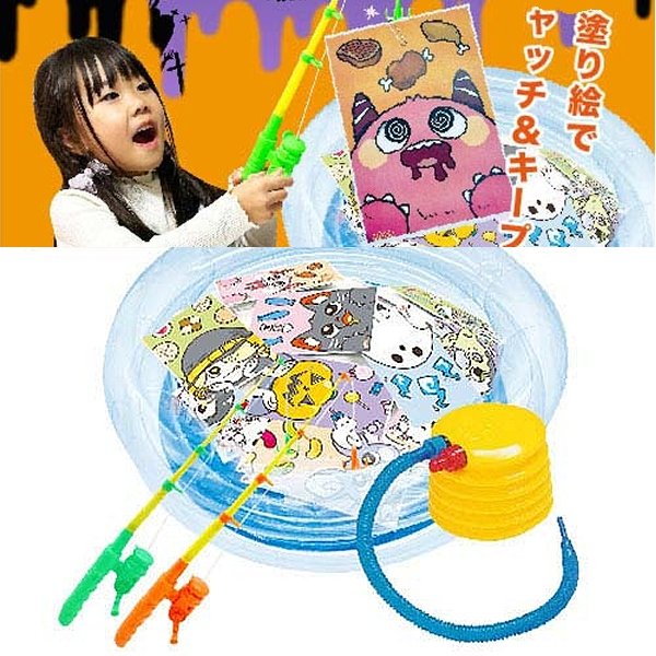 画像1: 子供釣り　ハロウィンバッグ　60ヶ入り (1)
