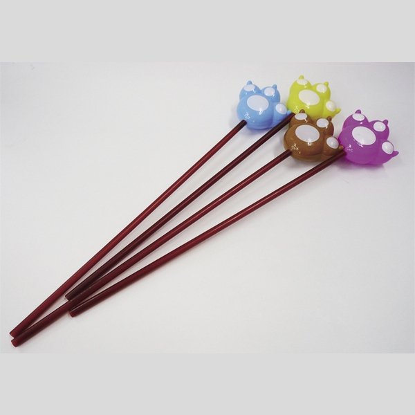 画像2: 光るにゃんこの手スティック　24ヶセット (2)