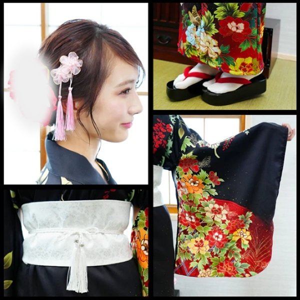 画像8: コスプレ カジュアル着物 (8)