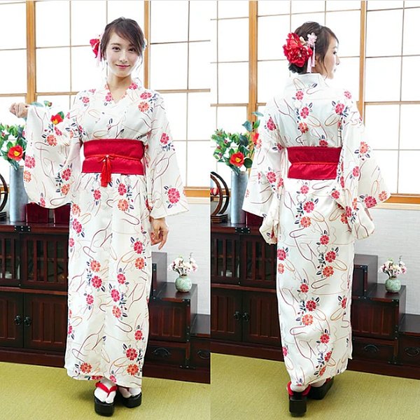 画像4: コスプレ カジュアル着物 (4)