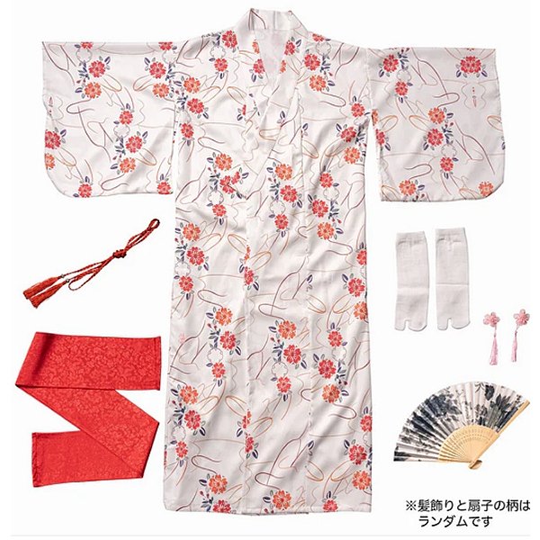 画像7: コスプレ カジュアル着物 (7)