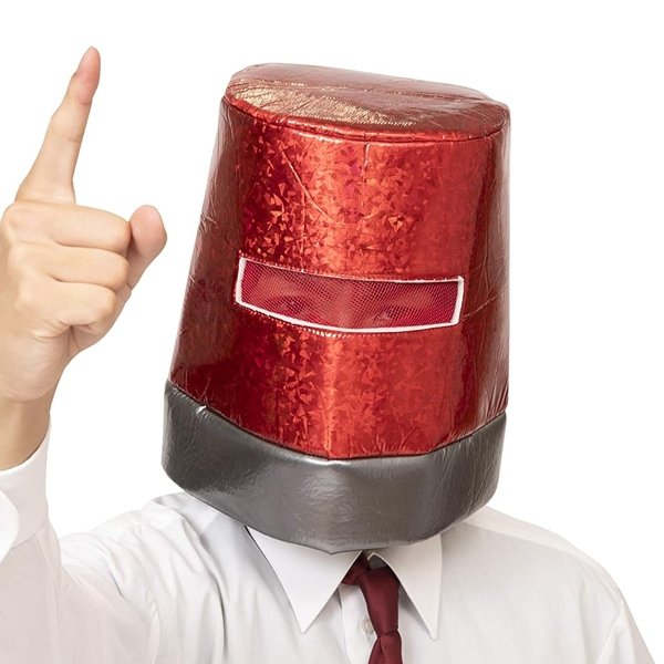 画像2: 大人用　かぶりもの　パトランプ (2)