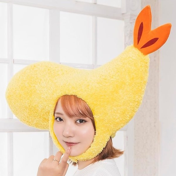 画像2: 大人用 かぶりもの 海老天 (2)