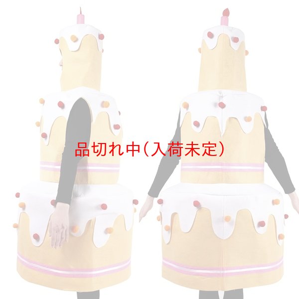画像2: 大人用　コス着ぐるみ　ケーキ (2)