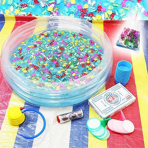 画像1: キラキラ昆虫すくい縁日セット　100人用 (1)