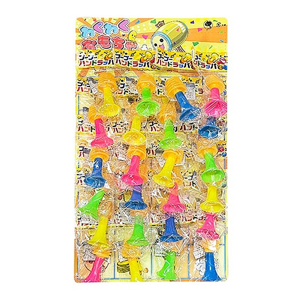 画像1: お一つどうぞ　台紙付きぷーぷーラッパ　24ヶ (1)