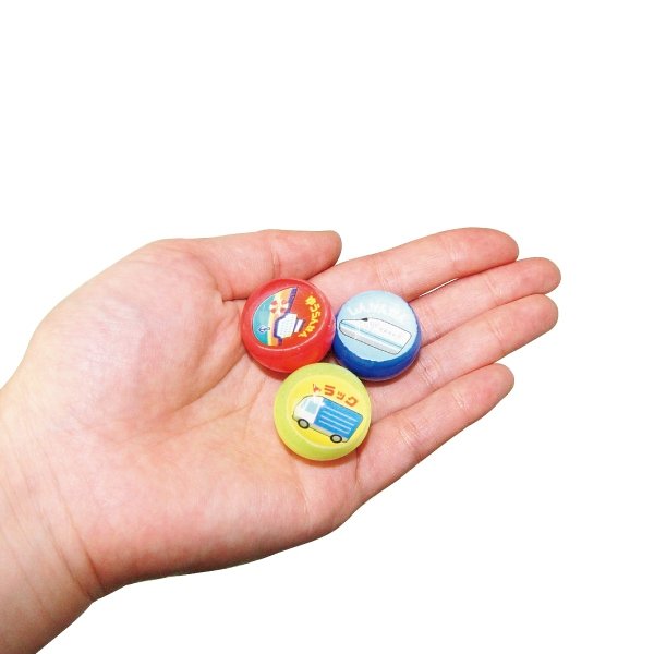 画像2: 追加用スーパーボール27mm　のりもの　100ヶセット (2)