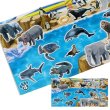 画像1: 景品　シールブック　どうぶつ　12ヶセット (1)