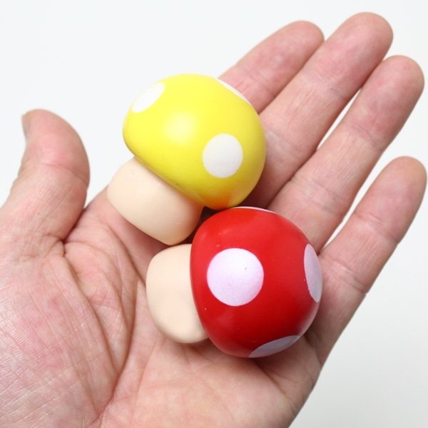 画像4: すくい用おもちゃ　ふわふわきのこ　50ヶセット (4)