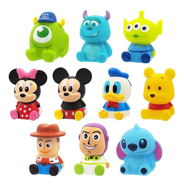 画像1: 後払いOK｜すくい用おもちゃ　ディズニーキャラクター人形　20ヶセット (1)