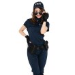 画像1: 大人用　コスプレ　レディSWAT (1)