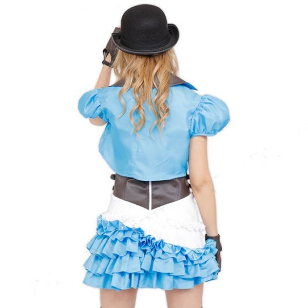 画像3: 大人用　コスチューム　パンクアリス (3)