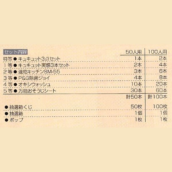 画像2: 洗剤抽選会　100人用 (2)