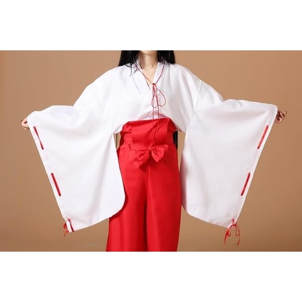 画像3: 大人用 コスプレ 巫女 (3)