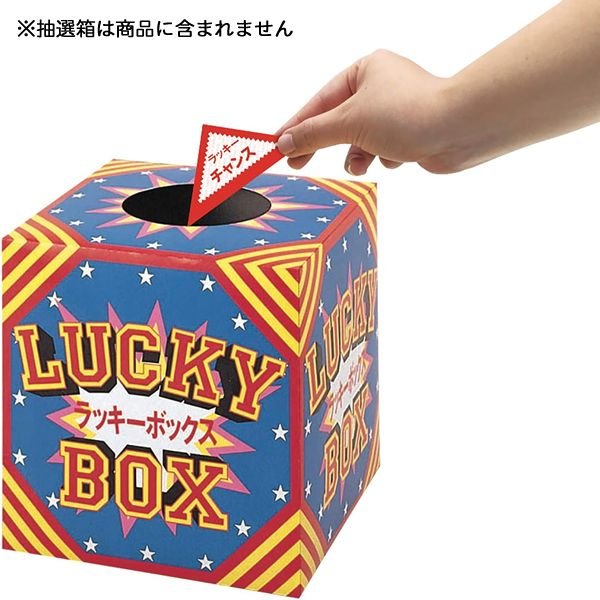 画像4: 三角くじ 無地 伸ばし 要書込・袋閉  ラッキーチャンス 1000枚セット (4)