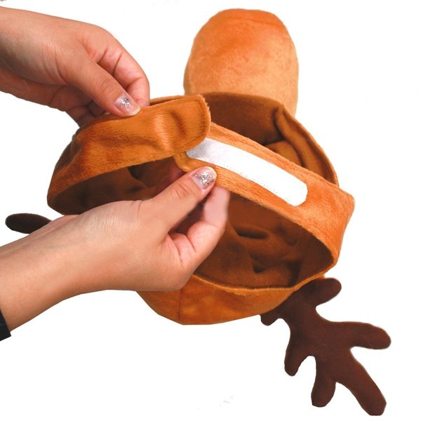 画像4: 大人用　かぶりもの　おとぼけトナカイ (4)