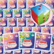 画像1: ダイス出た数プレゼント　ホットアイマスク　30人用 (1)