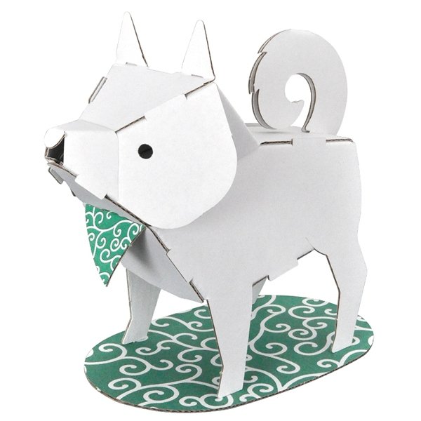 画像2: ダンボール工作　干支　柴犬　まとめ買い20セット (2)