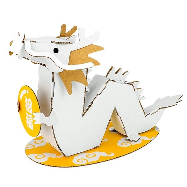 画像2: ダンボール工作　干支　辰 (2)