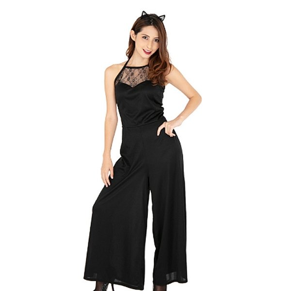 画像1: 大人用　コスプレ　ブラックキャット (1)