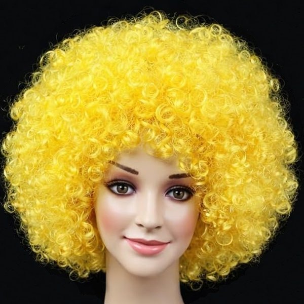 画像14: 大人用　かつら　アフロヘア (14)