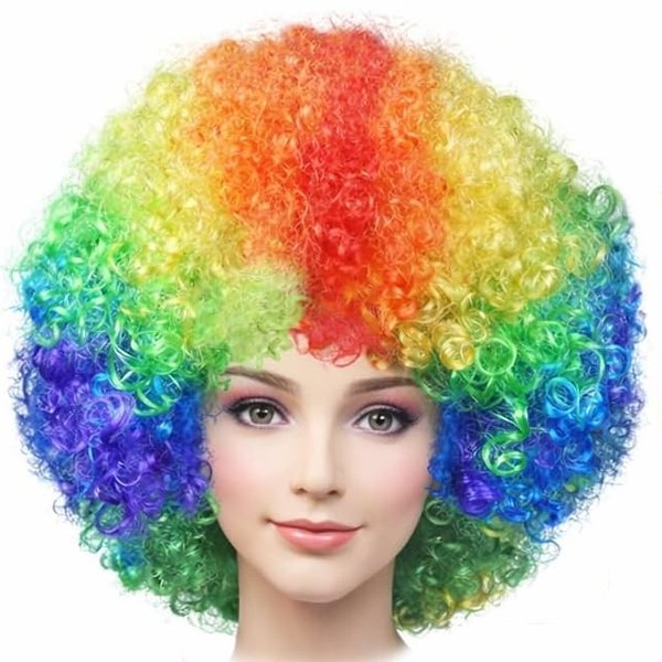 画像12: 大人用　かつら　アフロヘア (12)