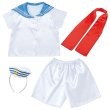 画像2: 子供コスチューム　ちびっこ水兵　ハーフパンツタイプ (2)