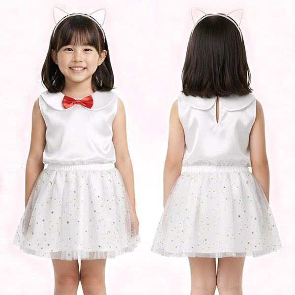 画像3: 子供コスチューム　ちびっこホワイトキャット (3)