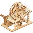 画像1: 木工工作キット　エレベーター式鉄球コースター (1)