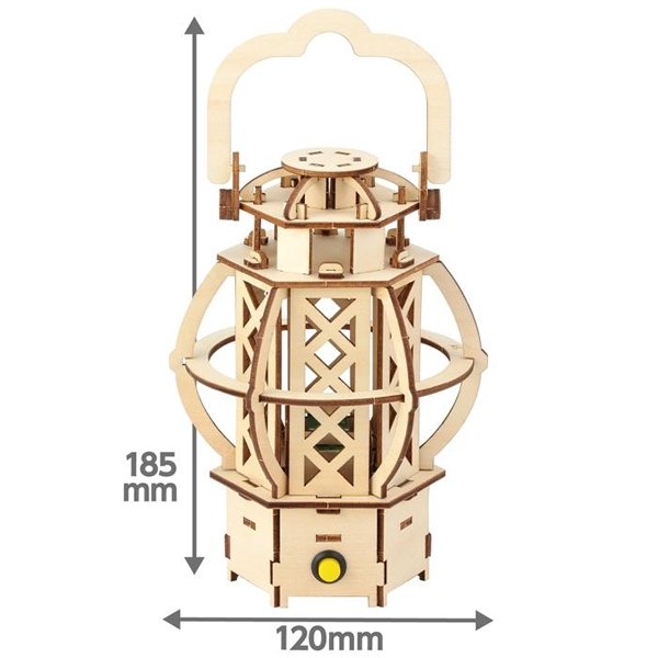 画像2: 木工工作キット　ランタン　まとめ買い20セット (2)