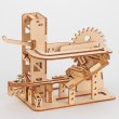 画像1: 木工工作キット　エレベーター式鉄球コースター (1)