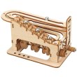 画像1: 木工工作キット　エスカレーター式鉄球コースター (1)