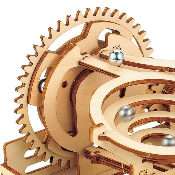 画像5: 木工工作キット　スパイラル式鉄球コースター (5)