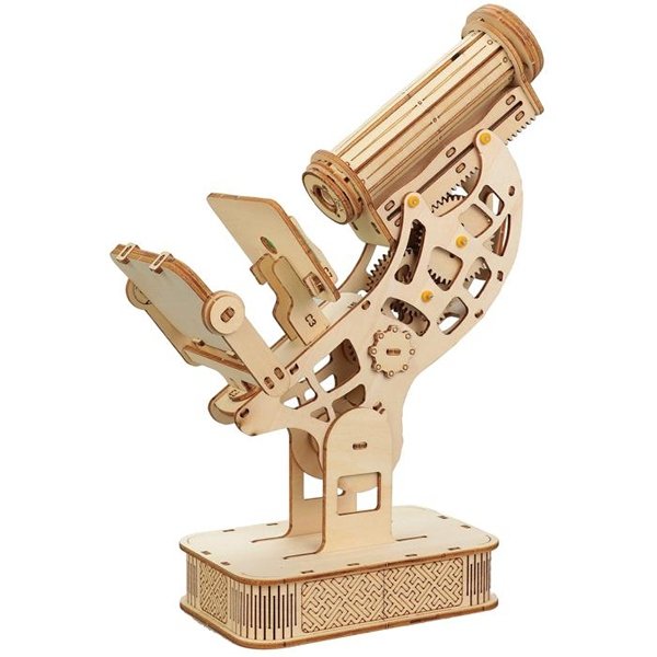 画像1: 木工工作キット　顕微鏡　まとめ買い20セット (1)