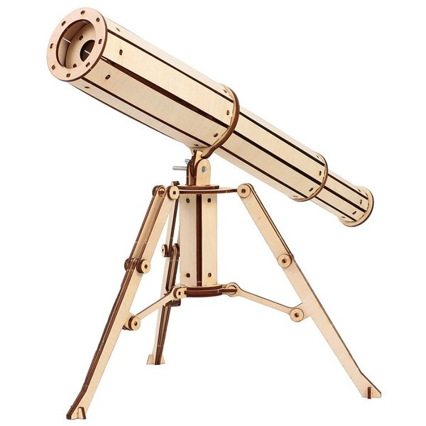 画像1: 木工工作キット　天体望遠鏡　まとめ買い20セット (1)