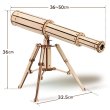 画像2: 木工工作キット　天体望遠鏡　まとめ買い20セット (2)