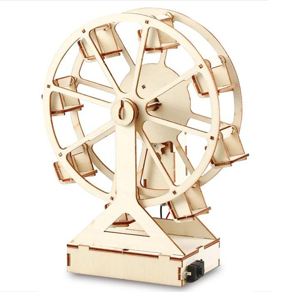 画像1: 木工工作キット　観覧車　まとめ買い20セット (1)