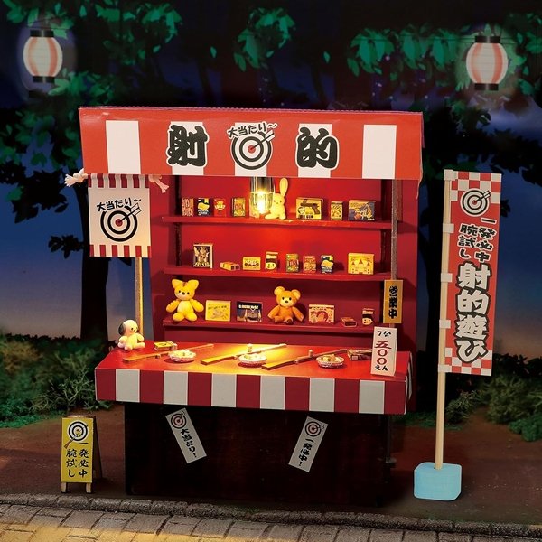 画像3: 工作キット　手作りミニチュア射的屋台　まとめ買い20セット (3)