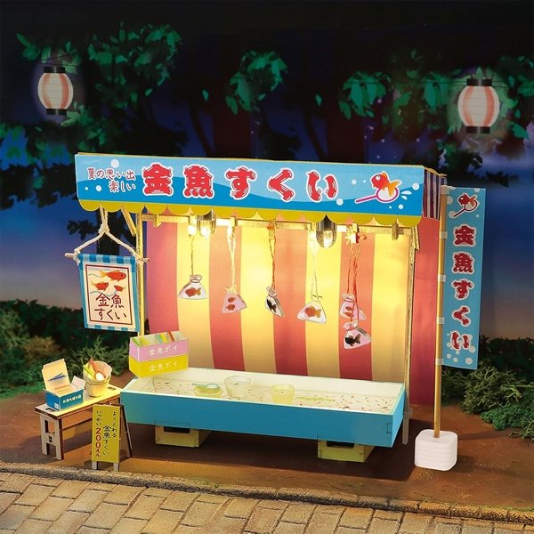 画像3: 工作キット　手作りミニチュア金魚すくい屋台　まとめ買い20セット (3)