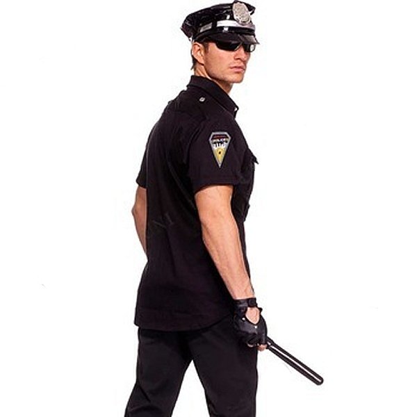 画像2: 大人用　コスチューム　アメリカンポリス (2)