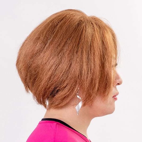 画像2: 大人用　かつら　TV有名人　どんだけ(つけまつげ付き) (2)