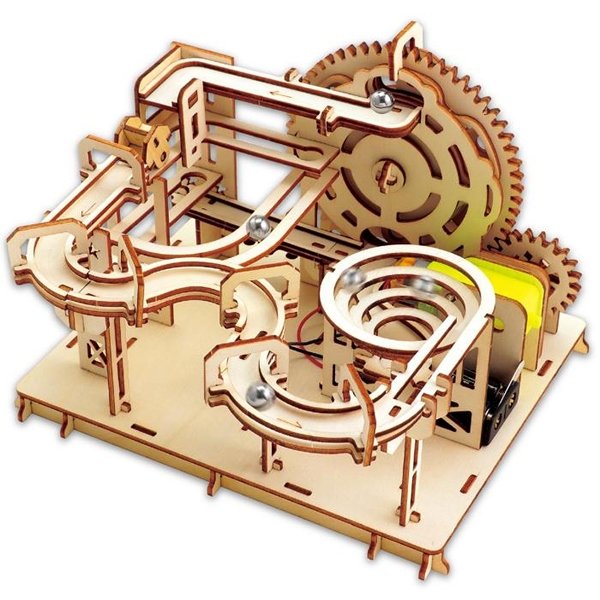 画像1: 木工工作キット　電動リュクスコースター (1)