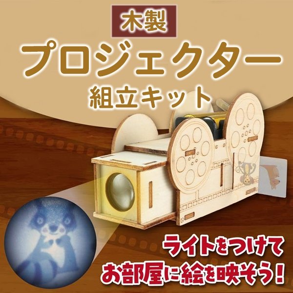 画像3: 木工工作キット　プロジェクター　まとめ買い20セット (3)