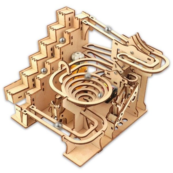 画像1: 木工工作キット　電動エスカレーションコースター　まとめ買い20セット (1)