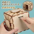 画像4: 木工工作キット　ダイヤル式金庫貯金箱 (4)