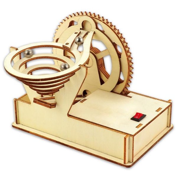 画像1: 木工工作キット　電動サイクロンコースター　まとめ買い20セット (1)